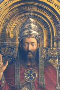 Christ the King from the Ghent Altarpiece